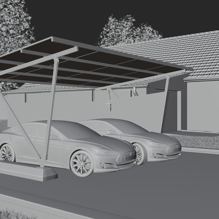 Semanto Agenzia di comunicazione - Progetto Rendering 3d Solar Mg