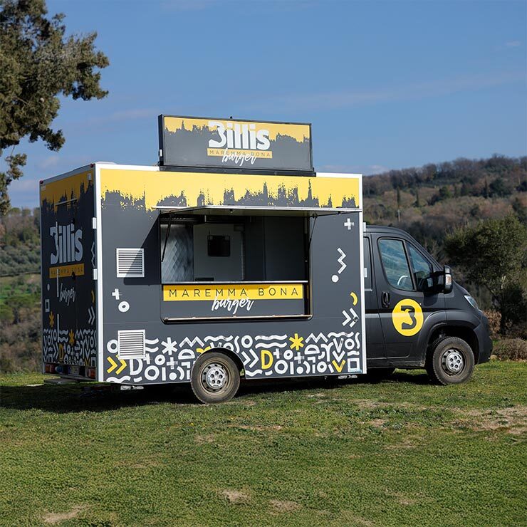Semanto Agenzia di comunicazione - Progetto Billis Burger Truck